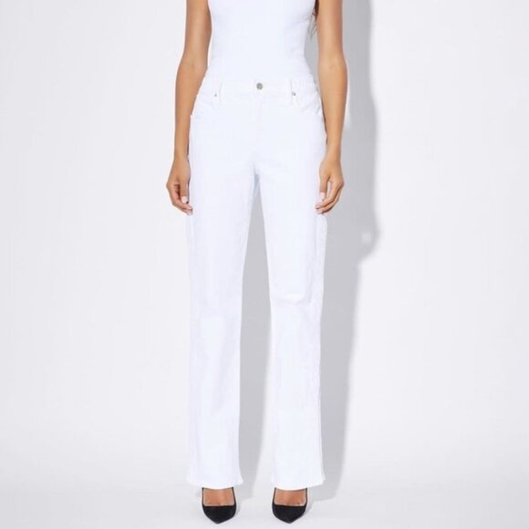 RTA Michael Side Snap Jean White NWT Size 26 - Picture 5 of 15